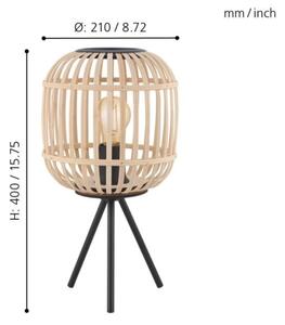 Eglo 43218 - Namizna svetilka BORDESLEY 1xE27/28W/230V