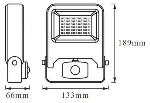 Ledvance - LED Reflektor s senzorjem ENDURA LED/20W/230V IP44