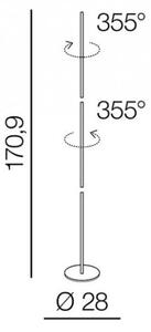 Azzardo AZ3205 - LED Talna svetilka TETA LED/33W/230V