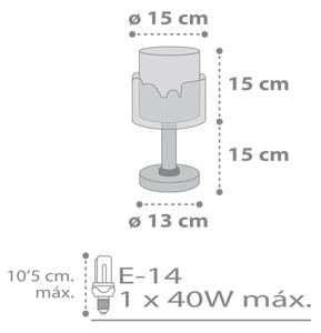 Dalber 61681 - Otroška lučka BABY TRAVEL 1xE14/40W/230V