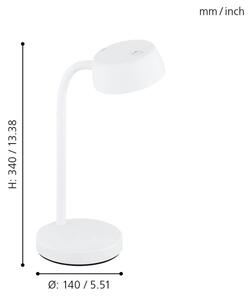 Eglo 99334 - LED Namizna svetilka CABALES LED/4,5W/230V