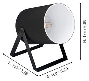 Eglo 99103 - Namizna svetilka VILLABATE 1xE27/40W/230V