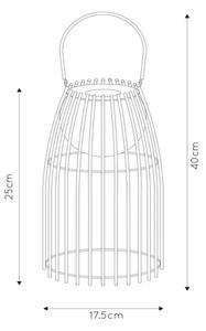 Lucide 06801/01/97 - LED Zatemnitvena svetilka FJARA LED/0,3W/3,7V USB IP44