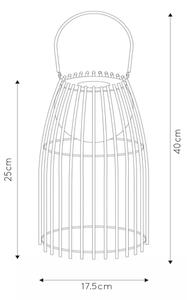 Lucide 06801/01/30 - LED Zatemnitvena svetilka na dotik FJARA LED/0,3W/3,7V IP44