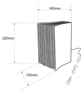 Lucide 78596/01/30 - Namizna svetilka LIVRET 1xE14/40W/230V