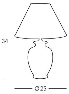 Kolarz 0014.73S - Namizna svetilka GIARDINO 1xE27/60W/230V