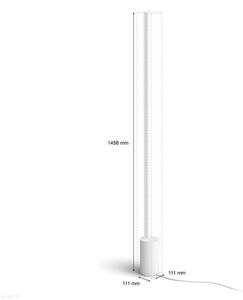 Philips - LED RGBW Zatemnitvena talna svetilka Hue SIGNE LED/29W/230V 2000-6500K