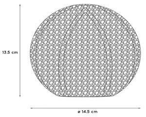 Lucide 46501/01/14 - Namizna svetilka PAOLO 1xG9/28W/230V krom