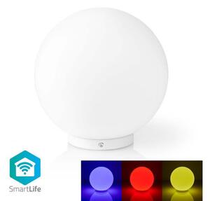 Nedis WIFILM10CWT - LED RGBW Zatemnitvena namizna svetilka SmartLife LED/5W/5V Wi-Fi