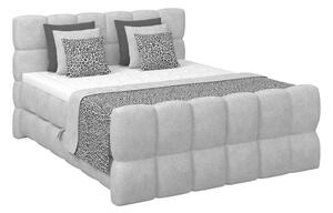 Premium Living Postelja Boxspring Brisbane, Svetlo Siva, 200x220