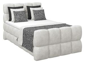 Premium Living Postelja Boxspring Brisbane, Krem Barva, 140x220