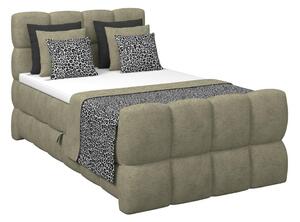 Premium Living Postelja Boxspring Brisbane, Zelena, 120x200