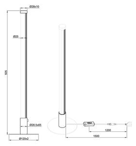 Reality - LED Zatemnitvena namizna svetilka SMARAGD LED/6W/230V 3000-6000K Wi-Fi