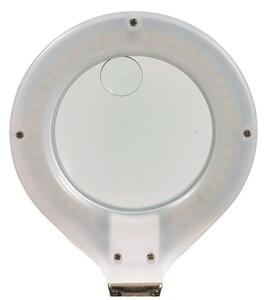 LED Namizna svetilka z lupo LED/6,5W/230V bela