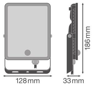 Ledvance - LED Zunanji reflektor s senzorjem FLOODLIGHT LED/30W/230V 6500K IP65