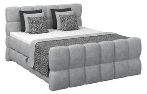 Premium Living Postelja Boxspring Brisbane, Siva, 180x200