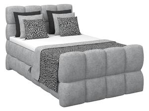 Premium Living Postelja Boxspring Brisbane, Siva, 120x200
