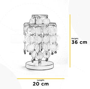 ONLI - Namizna svetilka RUBEN 2xE14/6W/230V