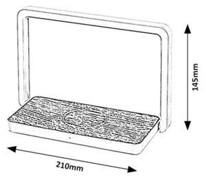 Rabalux 76005 - LED Namizna svetilka z brezžičnim polnilnikom BULDUS LED/4W/5V