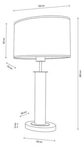 Spot-Light 7017400111557 - Namizna svetilka MERCEDES 1xE27/40W/230V hrast