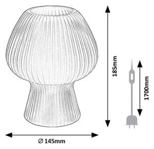Rabalux 74023 - Namizna svetilka VINELLE 1xE14/60W/230V bela