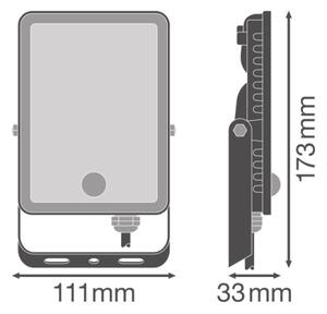 Ledvance - LED Zunanji reflektor s senzorjem FLOODLIGHT LED/20W/230V IP65