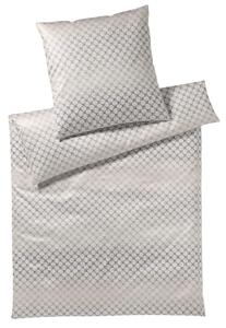 POSTELJNINA CORNFLOWER GLEAM 200/200 cm mako saten antracit, siva