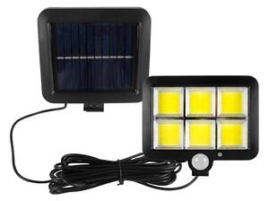 LED Solarni reflektor s senzorjem LED/1,5W/3,7V 6000K IP44