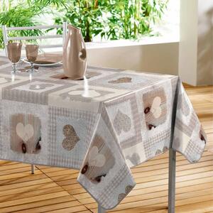 Povoščen namizni prt iz PVC-ja 140x240 cm Cosy Coeur – douceur d'intérieur