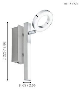 Eglo 96178 - Reflektor CARDILLIO LED/3,2W + LED/2,2/230V