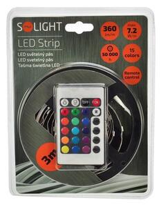 Solight WM55 - LED Trak z daljinskim upravljalnikom 7,2W/12V 3m