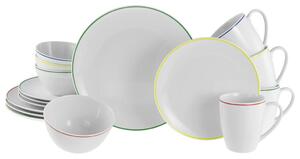 Creatable Kombinirani Servis Luna Color Line, 16-Delni
