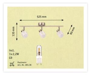 Paulmann 60200 - 3xLED-G9/2,2W Reflektor HELIX 230V