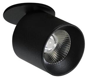 LED Vgradni reflektor HARON 1xLED/10W/230V črna