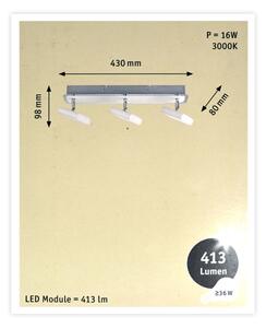 Paulmann 66636 - 3xLED/4,5W Reflektor LAUNCHER 230V