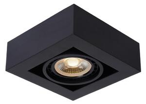 Lucide 09120/12/30 - LED Zatemnitveni reflektor ZEFIX 1xGU10/12W/230V črn