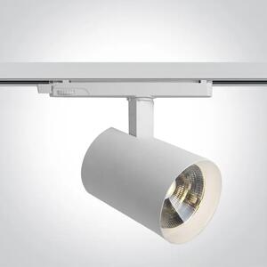 BIJELI ŠINSKI LED REFLEKTOR 40W CCT 230V TRIAK DIMABILNI DM65670CTT/W/V