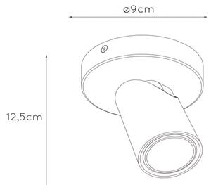 Lucide 23954/06/31 - LED Zatemnitveni reflektor XYRUS 1xGU10/5W/230V CRI 95