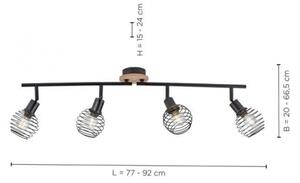 Leuchten Direkt 15924-79 - Reflektor EUGEN 4xE14/40W/230V