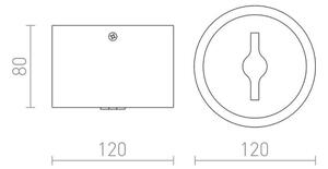 RED - Design Rendl - R12633 - LED Zatemnitveni reflektor KELLY LED/15W/230V bel