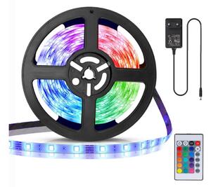 Aigostar - LED RGB Zatemnitveni trak 3m LED/24W/12/230V IP65 + Daljinski upravljalnik