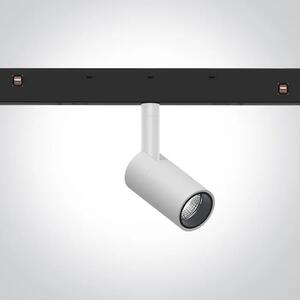 BIJELI REFLEKTOR ZA MAGNETNU ŠINU 5W CCT 48V IP20 MINI/P&P DM42122A/W/V