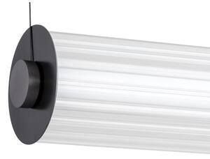 Argon 8628 - LED Lestenec na vrvici HAMPTON LED/60W/230V 3000K 80 cm črna