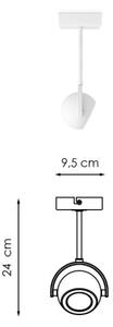 LED Zatemnitveni reflektor NOP 1xGU10/5,8W/230V bela