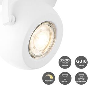 LED Zatemnitveni reflektor NOP 1xGU10/5,8W/230V bela