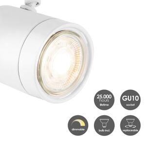 LED Zatemnitveni reflektor MANU 1xGU10/5,8W/230V bela