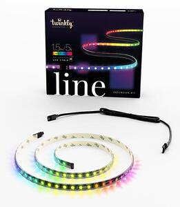 Twinkly TWL100ADP-B - LED RGB Dodatek trak LINE 100xLED 1,5 m Wi-Fi