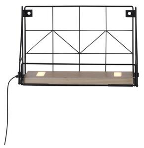 Leuchten Direkt 15276-18 - Shelf z LED osvetlitvijo BOARD 2xLED/1,75W/230V 30 cm