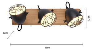 Leuchten Direkt 15173-18 - Reflektor BEETLE 3xE14/10W/230V