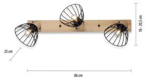 Leuchten Direkt 11418-18 - Reflektor LAMI 3xE27/25W/230V